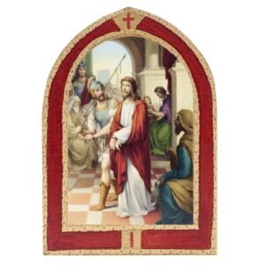 15 Stationen Kreuzweg aus Holz - Image 1