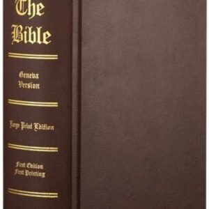 1560 Geneva Bible - First Edition Faksimile Regular Edition - Hardcover - Burgund - Image 1