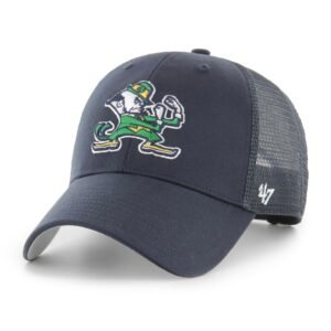 47 NCAA Notre Dame Fighting Irish Cap Branson Navy Baseballcap 198304861400 Kappe - Image 1