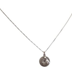 925 Sterling Silver Medaille von Der Heilige Antonius mit Sterling Silber kette (45) - Image 1