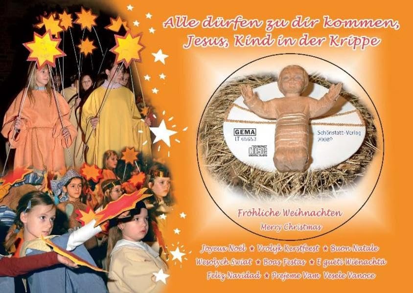 Alle dürfen zu dir kommen, Jesus, Kind in der Krippe: Postkarte mit Mini-CD - Image 1
