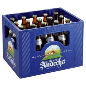 Andechser Bergbock hell Bockbier MEHRWEG (20 x 0.5 l) - Image 1