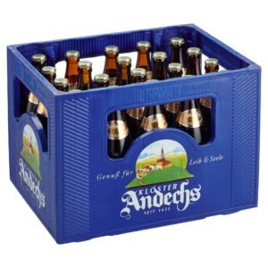 Andechser Doppelbock dunkel Bockbier MEHRWEG (20 x 0.5 l) - Image 1