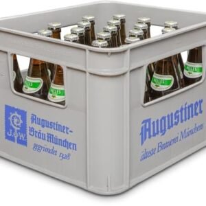 Augustiner Lagerbier Hell Kiste 24x0,33 l (MEHRWEG) (7.92 l) - Image 1