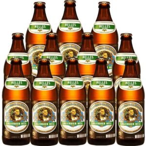 Augustinerbräu - Lagerbier hell (12 Flaschen à 0,5 l / 5,2 % vol.) - Image 1