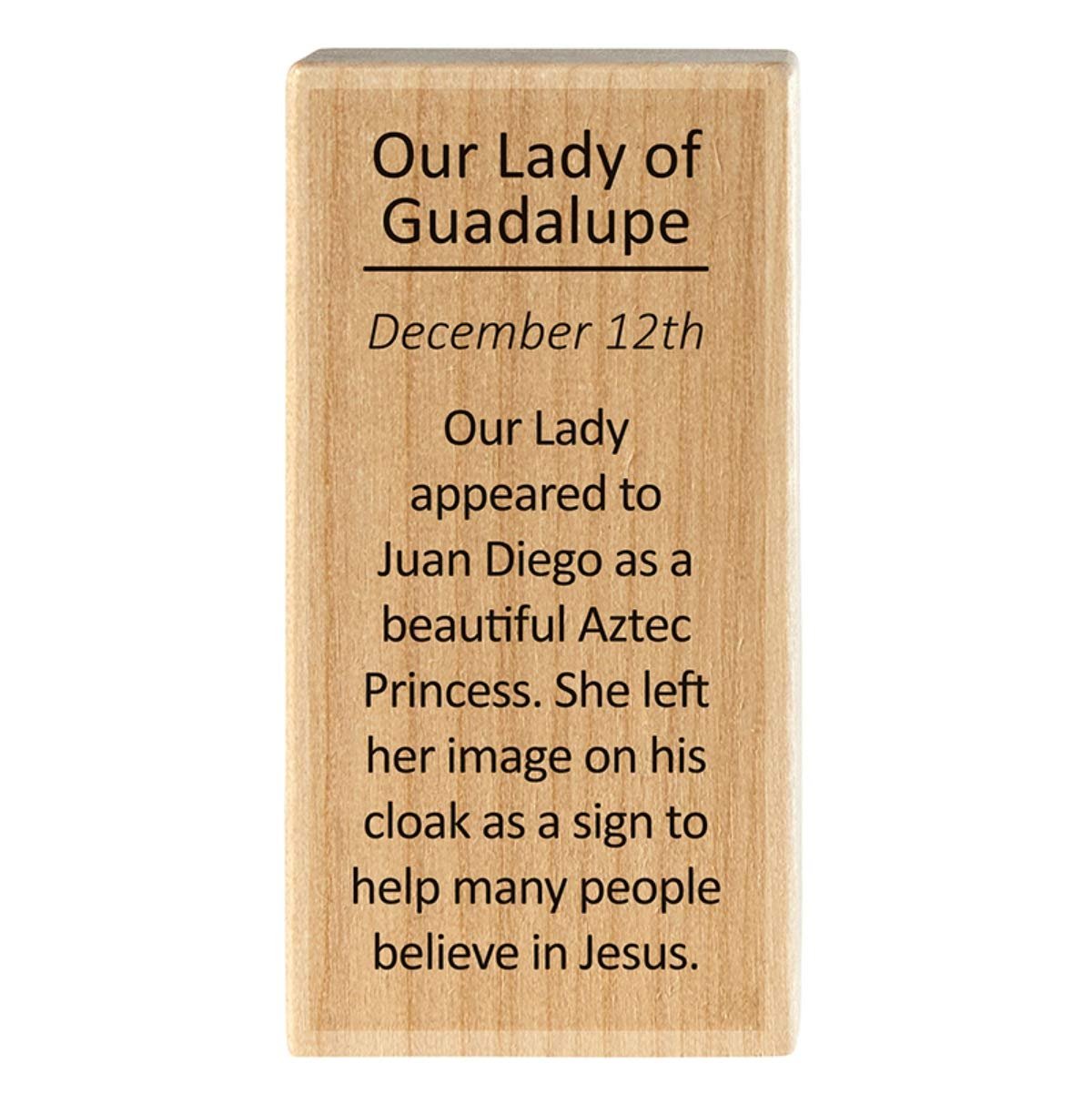 Autom Our Lady of Guadalupe Miniaturblock, 7 cm - Image 2