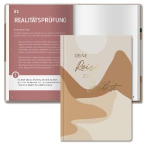 BIROYAL Meine Reise zu mir selbst, Selbstliebe Buch, 23 Übungen für mehr Selbsterkenntnis, Selbstfindung Buch, Partner Geschenke, Date mit mir selbst, Inspirierende Fragen über deine Wünsche & Ziele - Image 1
