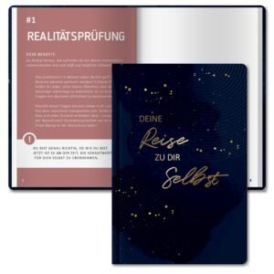 BIROYAL Meine Reise zu mir selbst, Selbstliebe Buch, 23 Übungen für mehr Selbsterkenntnis, Selbstfindung Buch, Partner Geschenke, Date mit mir selbst, Inspirierende Fragen über deine Wünsche & Ziele - Image 1