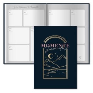 BIROYAL Tagebuch für Erwachsene, Momentesammler Eintragbuch für die schönsten Augenblicke | A5 Eintragbuch für Erinnerungen | Erwachsene Memory Book für Momente, Erinnerungen & Erlebnisse - Image 1