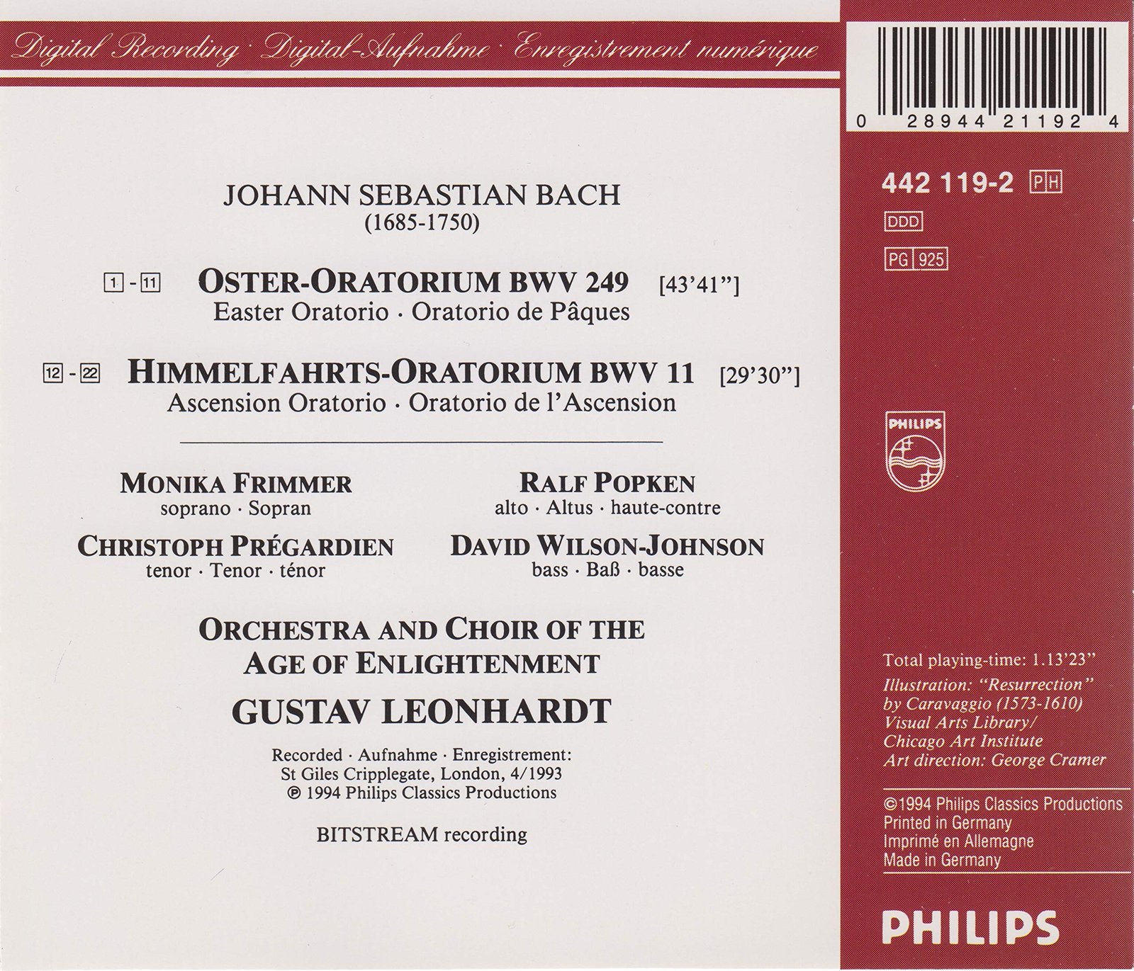 Bach: Osteroratorium / Himmelfahrtsoratorium - Image 2
