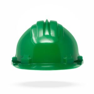Bauhelm mit Drehverschluss grün - Image 1