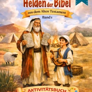 Beliebte Helden der Bibel aus dem Alten Testament - Band 1: Spannende Bibelgeschichten mit Rätseln, Labyrinthen, Ausmalbildern und Lernspielen für Kinder von 6–12 Jahren - Image 1
