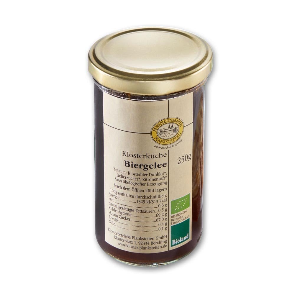 Benediktinerabtei Plankstetten | Plankstettener Biergelee aus dunklem Klosterbier und Zitronensaft | Bio | 250g - Image 1
