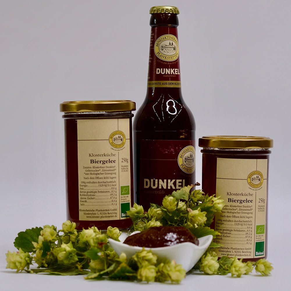 Benediktinerabtei Plankstetten | Plankstettener Biergelee aus dunklem Klosterbier und Zitronensaft | Bio | 250g - Image 3