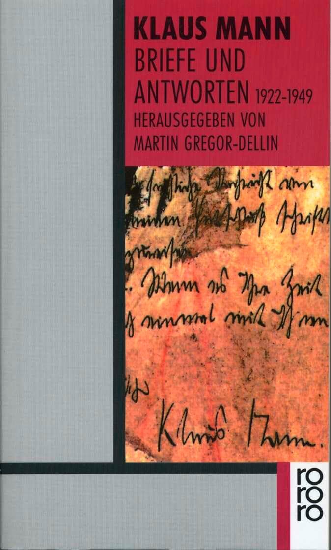 Briefe und Antworten 1922-1949: Mit einem Beitrag von Golo Mann: Erinnerungen an meinen Bruder Klaus - Image 1