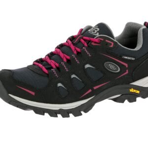Brütting MOUNT FRAKES LOW Damen Trekking- & Wanderhalbschuhe, Schwarz/ Pink, 40 EU - Image 1