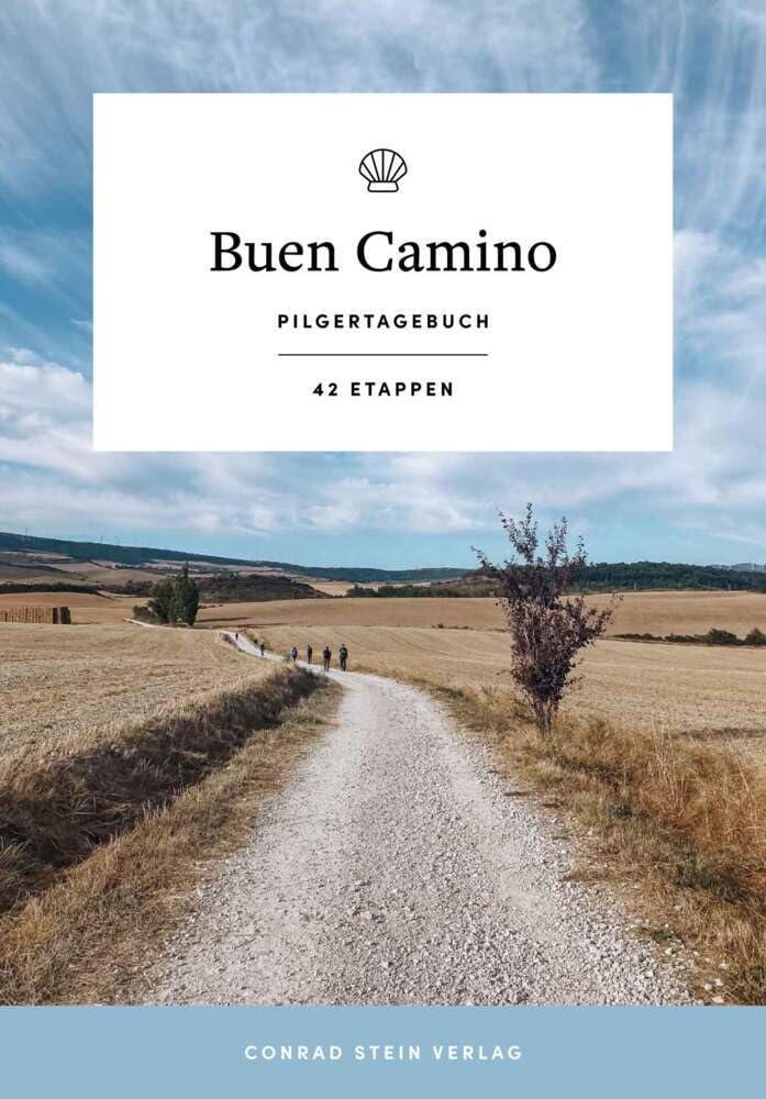 Buen Camino · Pilgertagebuch für Jakobswege zum Selberschreiben | Platz für 42 Etappen - Image 1