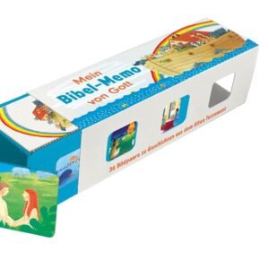 Butzon 6 Bercker Mein Bibel-Memo von Gott – Biblisches Memo-Spiel mit 36 Bildpaaren & Begleitheft – Spielspaß mit Lerneffekt zur Erstkommunion – Geschenk zu Weihnachten oder Ostern - Image 1