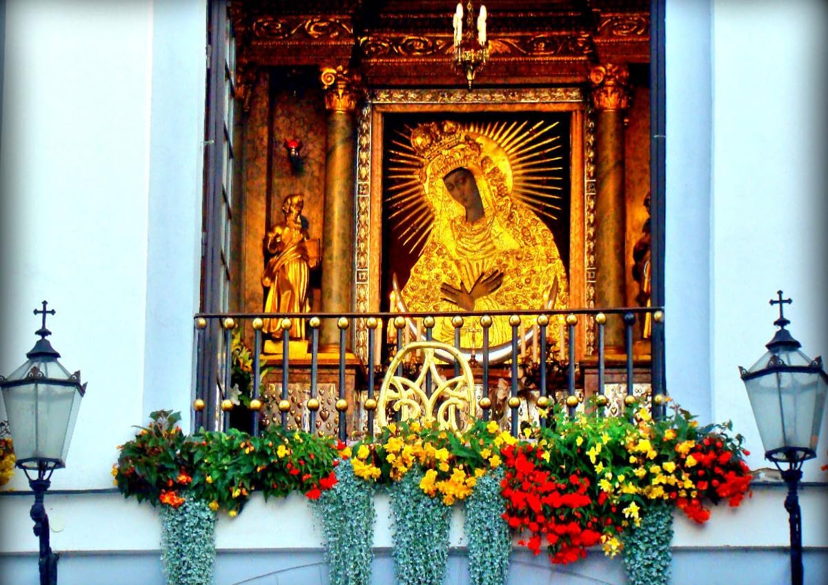 CALVENDO Poster 42,0 x 29,7 cm Querformat Schwarze Madonna der Barmherzigen Muttergottes| Bilder, Kunstdruck, Wandbild, Wanddeko, Prints ohne Rahmen - Image 1