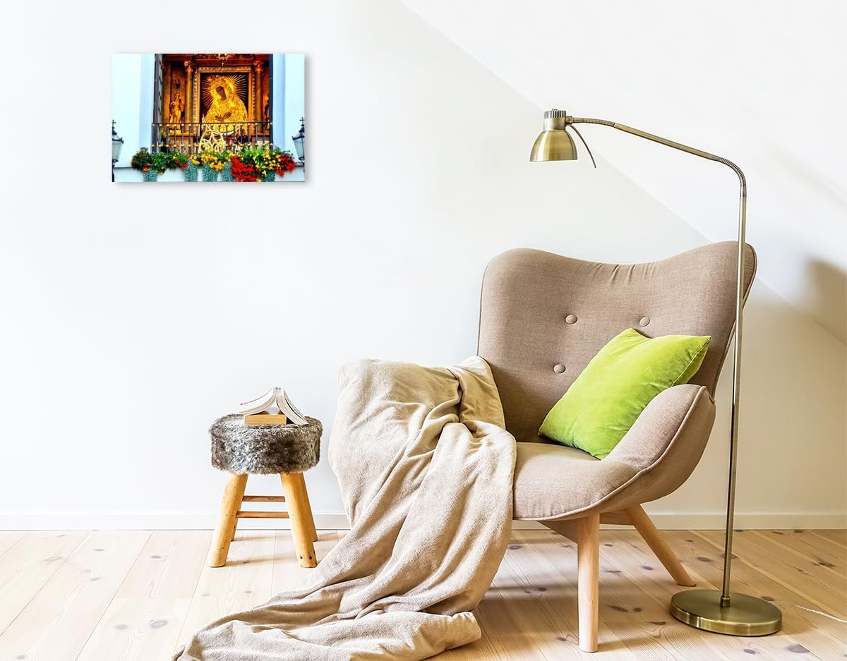 CALVENDO Poster 42,0 x 29,7 cm Querformat Schwarze Madonna der Barmherzigen Muttergottes| Bilder, Kunstdruck, Wandbild, Wanddeko, Prints ohne Rahmen - Image 2