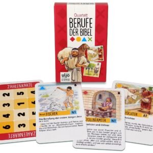 Christliche Geschenkideen °° Quartett Berufe der Bibel - Neue Ausführung - Image 1