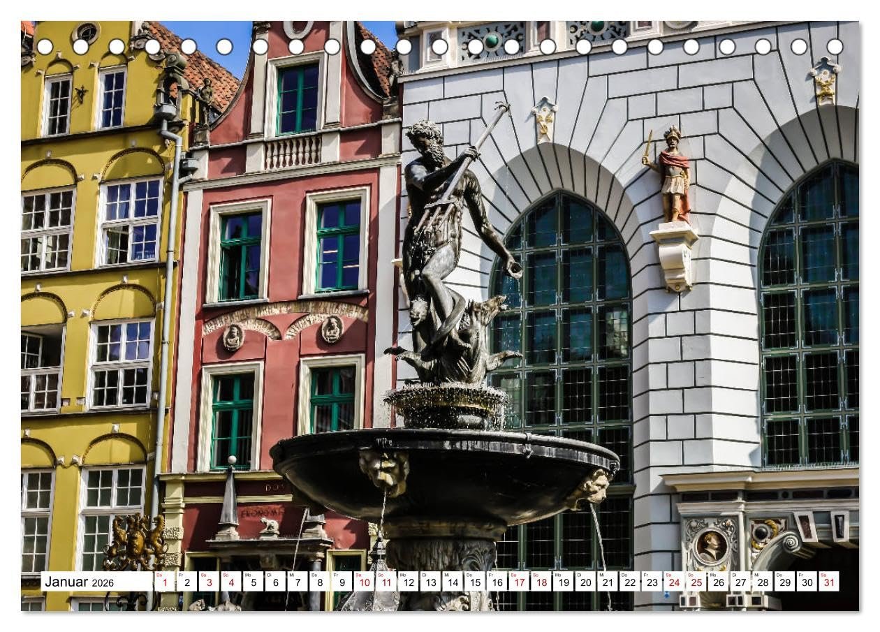 Danzig - Gdansk (Tischkalender 2026 DIN A5 quer), CALVENDO Monatskalender: Kleine Einblicke in die Stadt Danzig (CALVENDO Orte) - Image 4