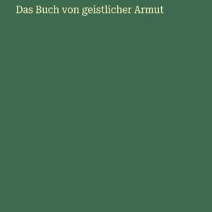 Das Buch von geistlicher Armut - Image 1
