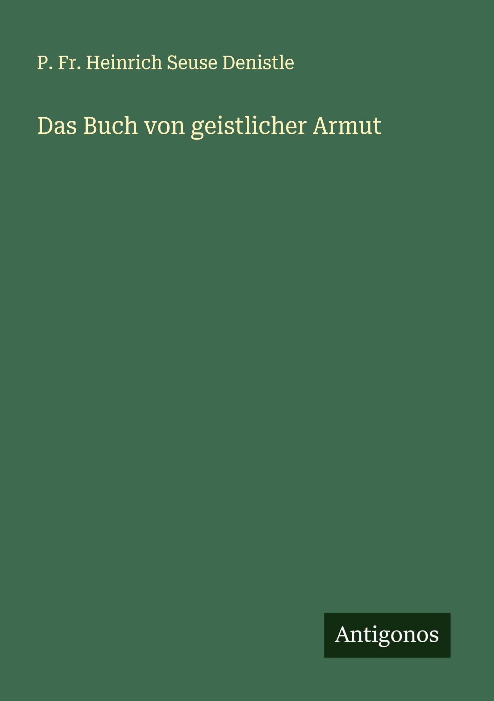 Das Buch von geistlicher Armut - Image 1