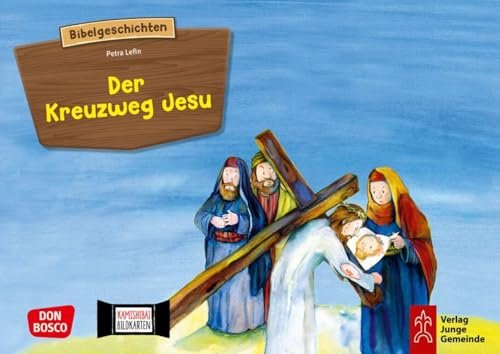 Der Kreuzweg Jesu. Kamishibai Bildkartenset: Entdecken - Erzählen - Begreifen: Kinderbibelgeschichten. Die Passionsgeschichte aufbereitet für das ... (Bibelgeschichten für unser Erzähltheater) - Image 1
