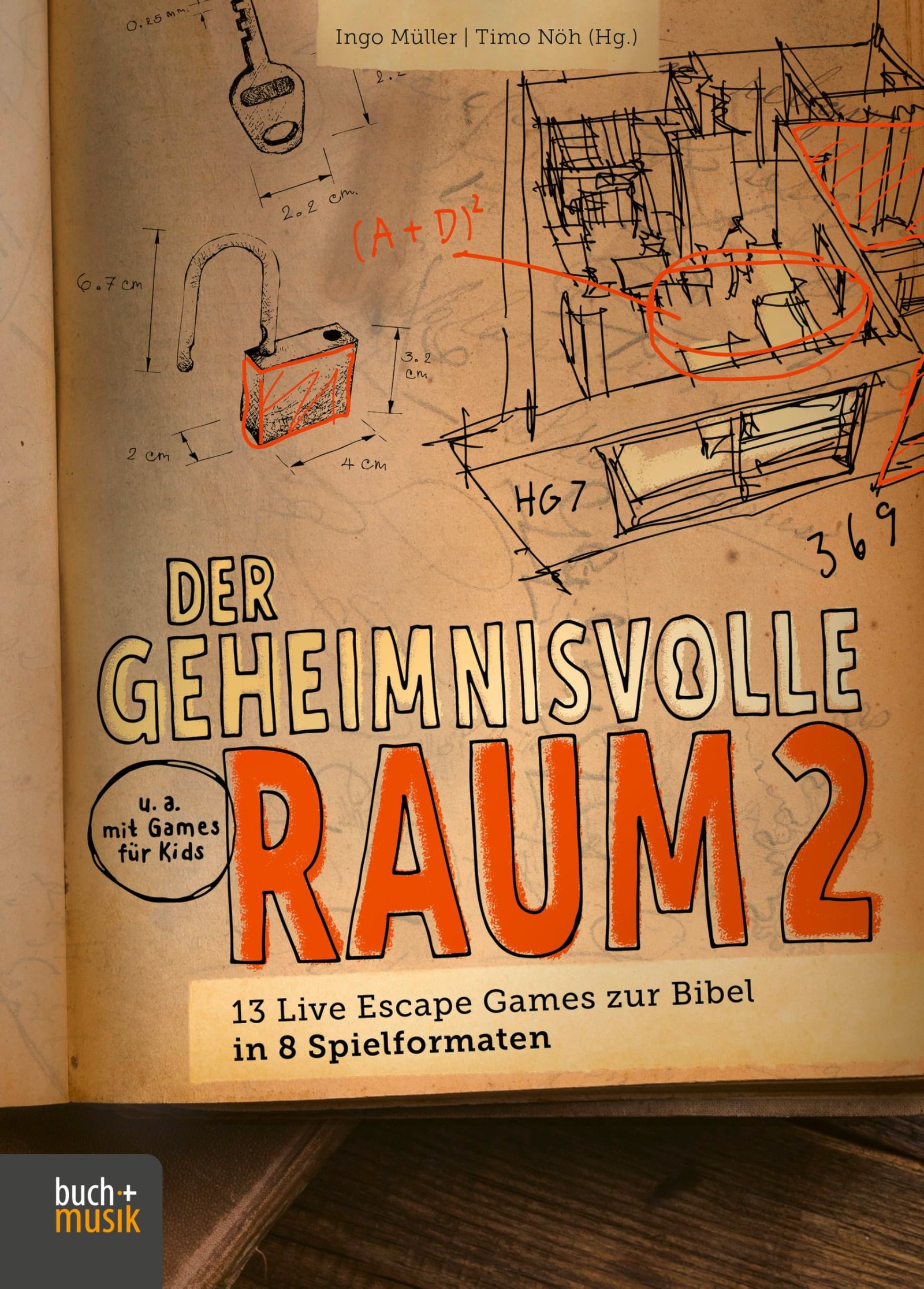 Der geheimnisvolle Raum 2: 13 Live Escape Games zur Bibel in 8 Spielformaten - Image 1