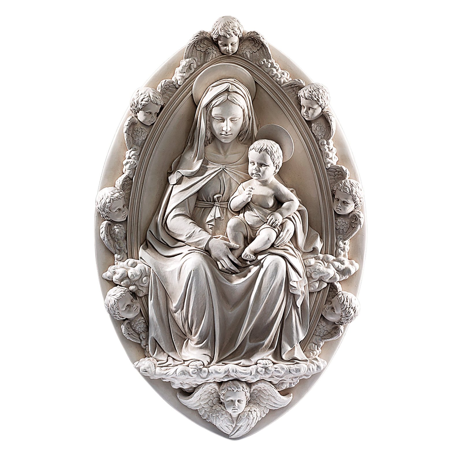 Design Toscano Madonna mit dem Kinde (1430), Wandfigur - Image 1