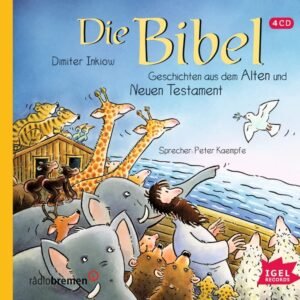 Die Bibel. Geschichten aus dem Alten und Neuen Testament: Kindgerechte Hörbucherzählung mit Humor und Weisheit für Zuhörer*innen ab 7 Jahren - Image 1