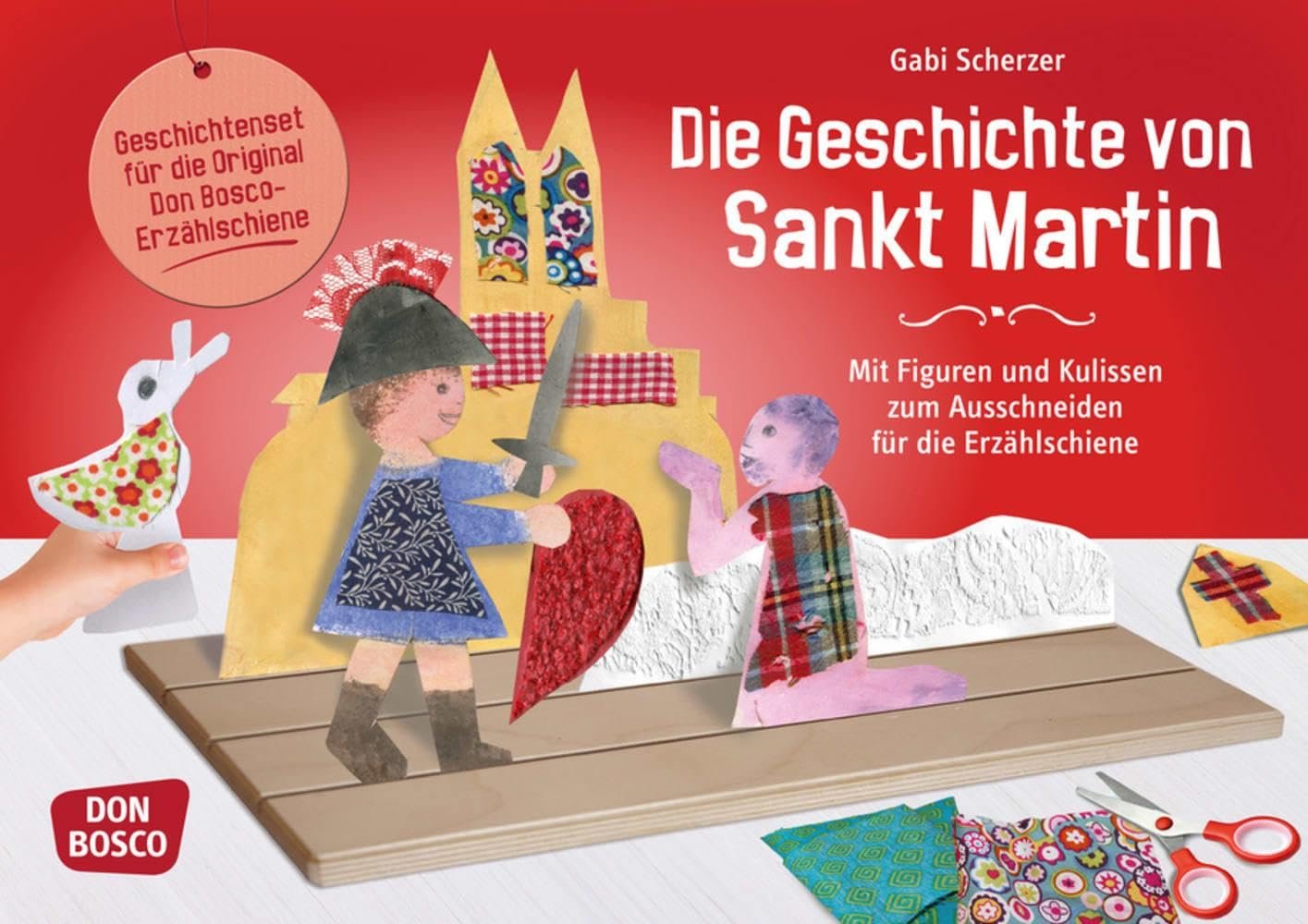 Die Geschichte von Sankt Martin. Erzählschienen-Figurenset: Heiligengeschichte zum Basteln, Gestalten und Erzählen. Religionspädagogik im Kindergarten ... Basteln, Gestalten und Erzählen) - Image 1