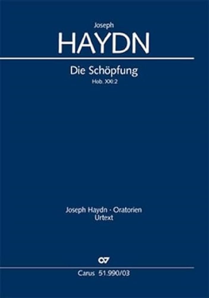 Die Schöpfung (Klavierauszug deutsch): Hob. XXI:2, 1798: Oratorium - Image 1