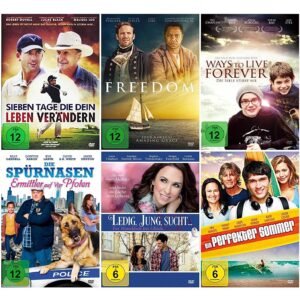 Die christliche Filme Glauben Spielfilm - Sammlung Teil 2 ( 10 ausgewählte Glaubensfilme mit viel Botschaft - Herz und Liebe ) [10 DVDs] - Image 1