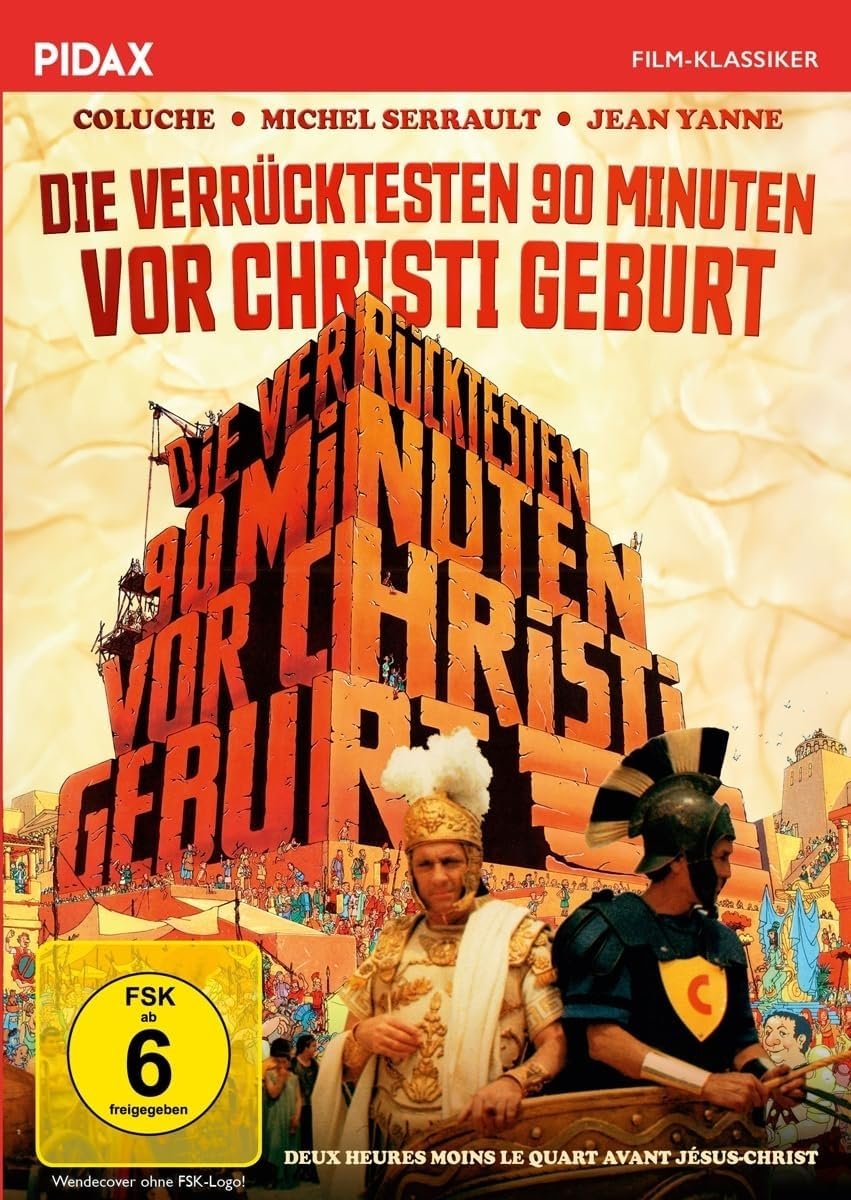 Die verrücktesten 90 Minuten vor Christi Geburt (Deux heures moins le quart avant Jésus-Christ) / Kultige Monumentalfilm-Parodie mit Starbesetzung (Pidax Film-Klassiker) - Image 1