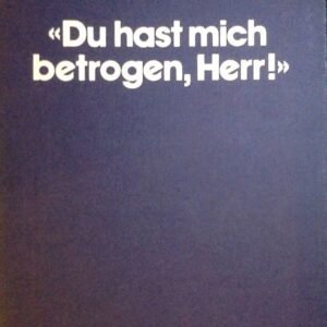 Du hast mich betrogen, Herr!: Der Origenes-Kommentar über Jeremia 20,7 (Sammlung Kriterien) - Image 1