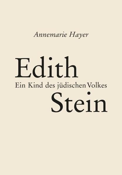 Edith Stein - ein Kind des jüdisches Volkes - Image 1