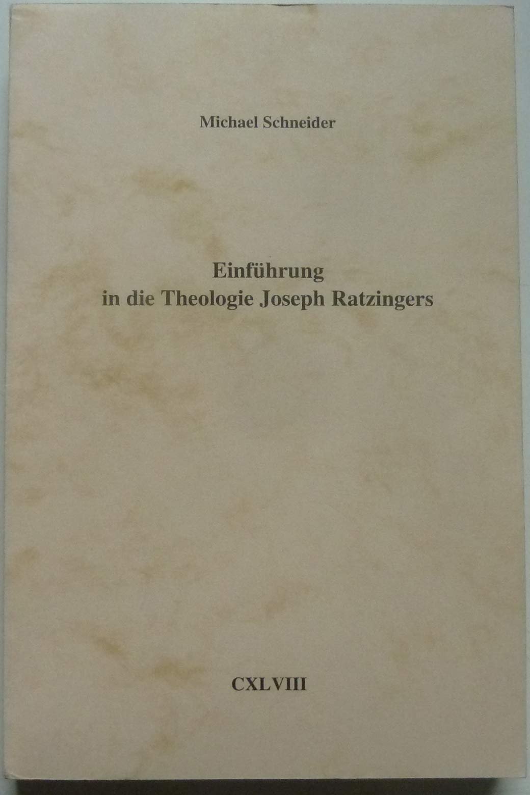 Einführung in die Theologie Joseph Ratzingers (Edition Cardo) - Image 1
