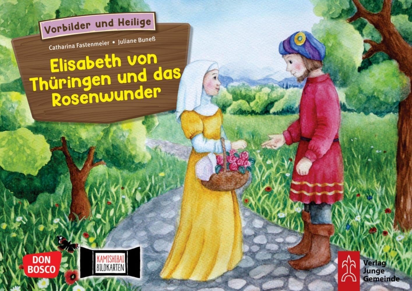 Elisabeth von Thüringen und das Rosenwunder. Kamishibai Bildkartenset. Entdecken - Erzählen - Begreifen. Vorbilder und Heilige: Entdecken - Erzählen - ... und Heiligen für unser Erzähltheater) - Image 1