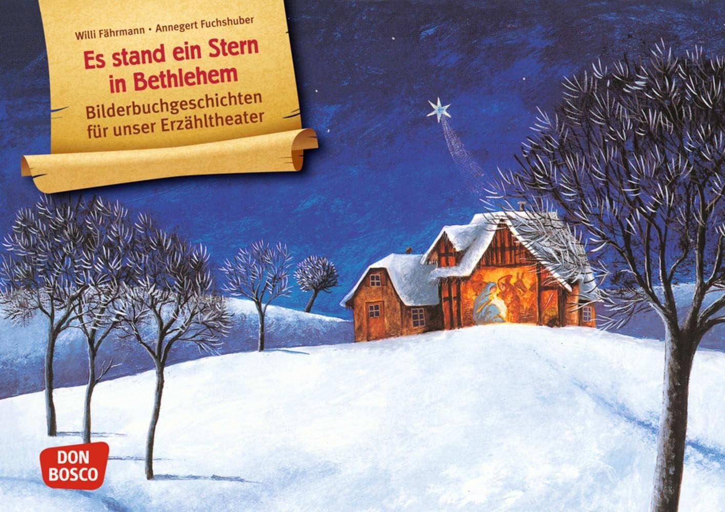 Es stand ein Stern in Bethlehem. Kamishibai Bildkartenset.: Entdecken - Erzählen - Begreifen: Bilderbuchgeschichten. Die Weihnachtsgeschichte gereimt ... für unser Erzähltheater) - Image 1