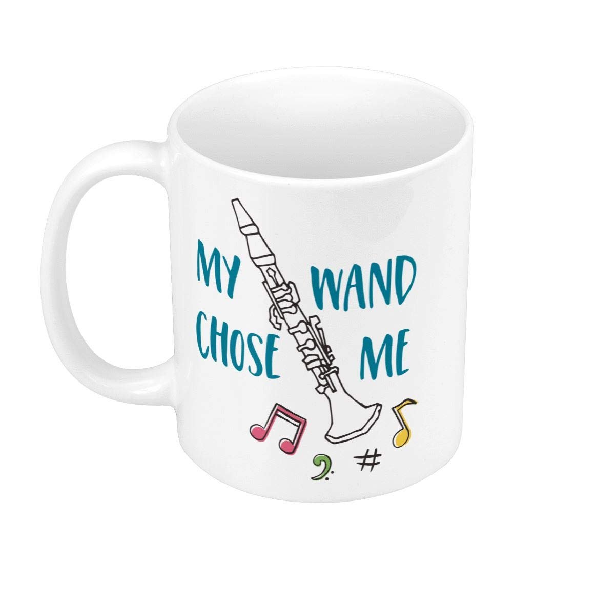 Fabulous Keramische Becher 325ml My Wand Chose Me Musik Musiker Instrument - Image 1