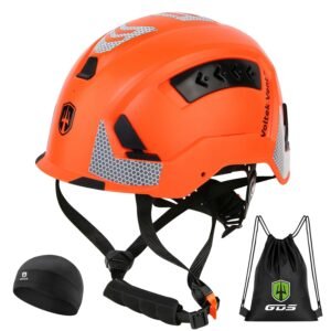 GREEN DEVIL VOLTEK Vent AIR Höhenarbeiten Industriehelm Erwachsene Bauhelm ABS Schutzhelm Zertifizierung EN12492 Bestanden EN397 Stoßdämpfung und Eindringfestigkeit Test mit allseitigem Mehrschutz - Image 1