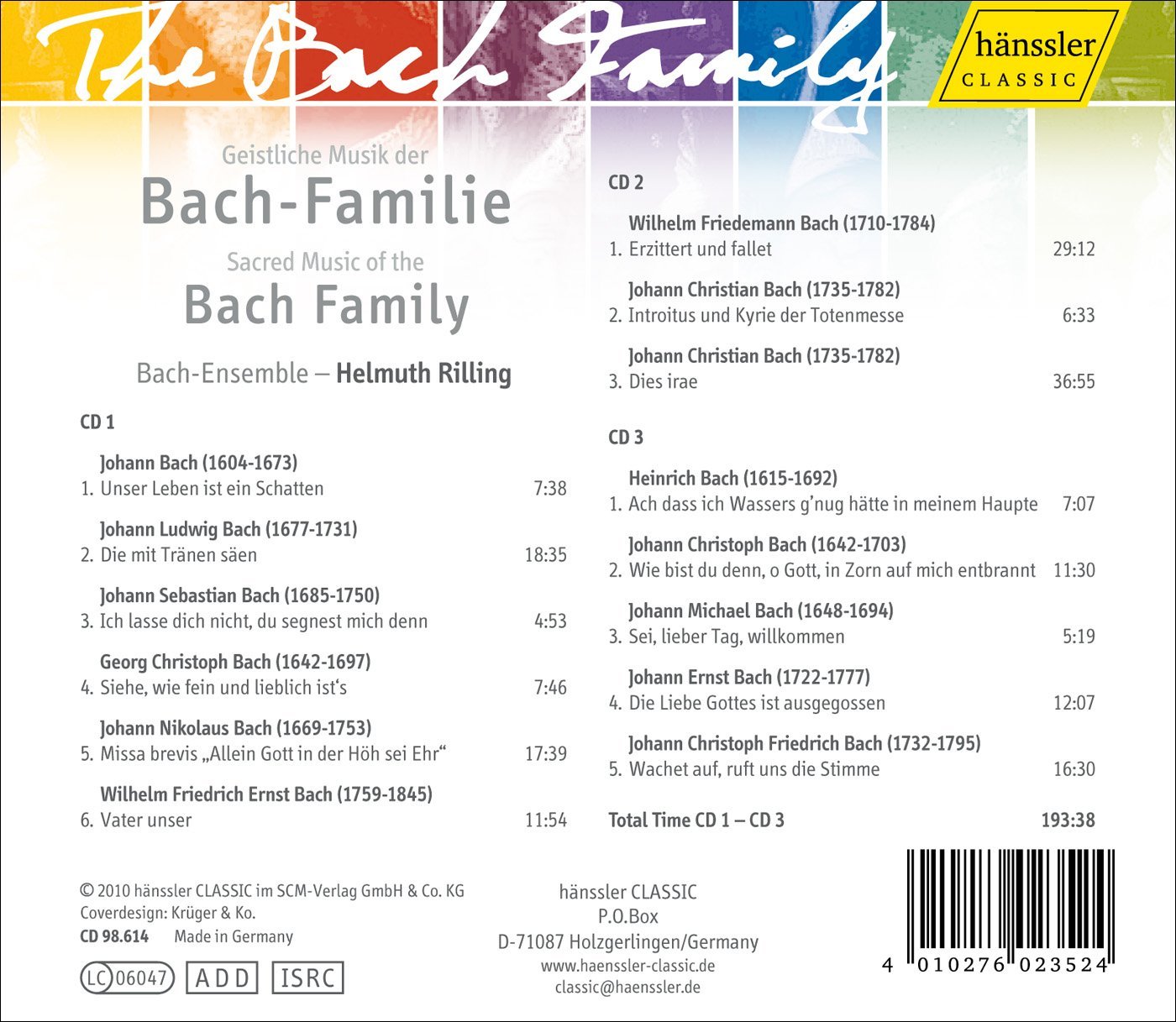 Geistliche Musik der Bach-Familie - Image 2