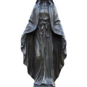 Generisch Bronze-Skulptur Jungfrau Maria | Madonna | Heilige Muttergottes | 11x7x27cm | Frauenfigur aus Bronze | handgefertigt - Image 1