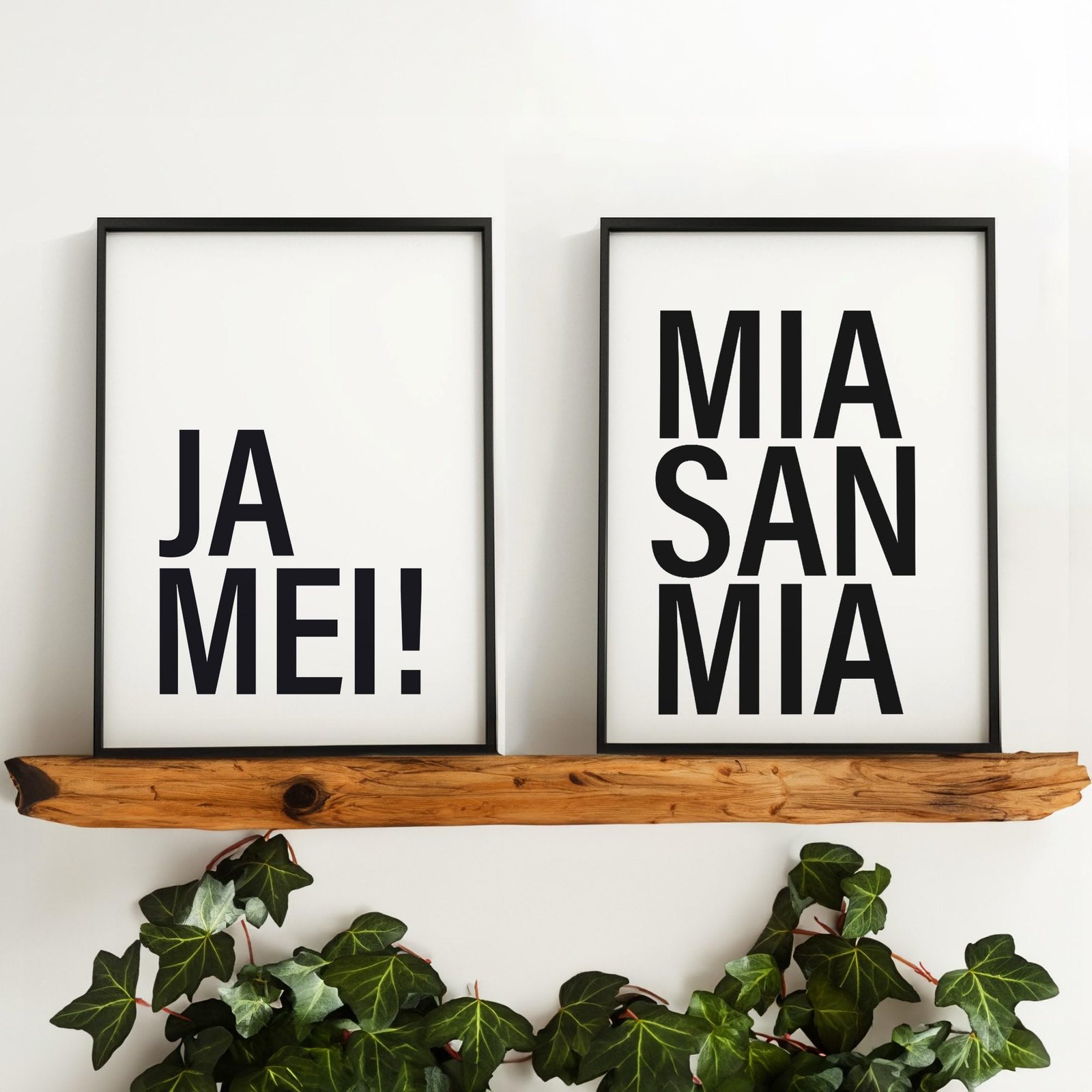 Generisch JA MEI! Bayern Bild bayrische Deko bayrisches Poster - Image 2