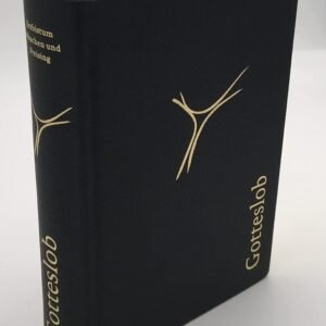 Gotteslob. Katholisches Gebet- und Gesangbuch - Ausgabe für das Erzbistum München und Freising: Großdruck, Lederimitat schwarz, Goldschnitt, Schuber: ... (Cabra) schwarz, Goldschnitt, Schuber - Image 1