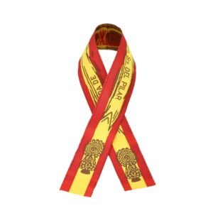 Hängendes Band der Vermessung der Jungfrau von Pilar, Armband der Virgen del Pilar, Auto-Rückspiegelaufhänger der Flagge Spaniens Unserer Lieben Frau von Pilar, Schutz und Segen in Ihrem Fahrzeug. - Image 1
