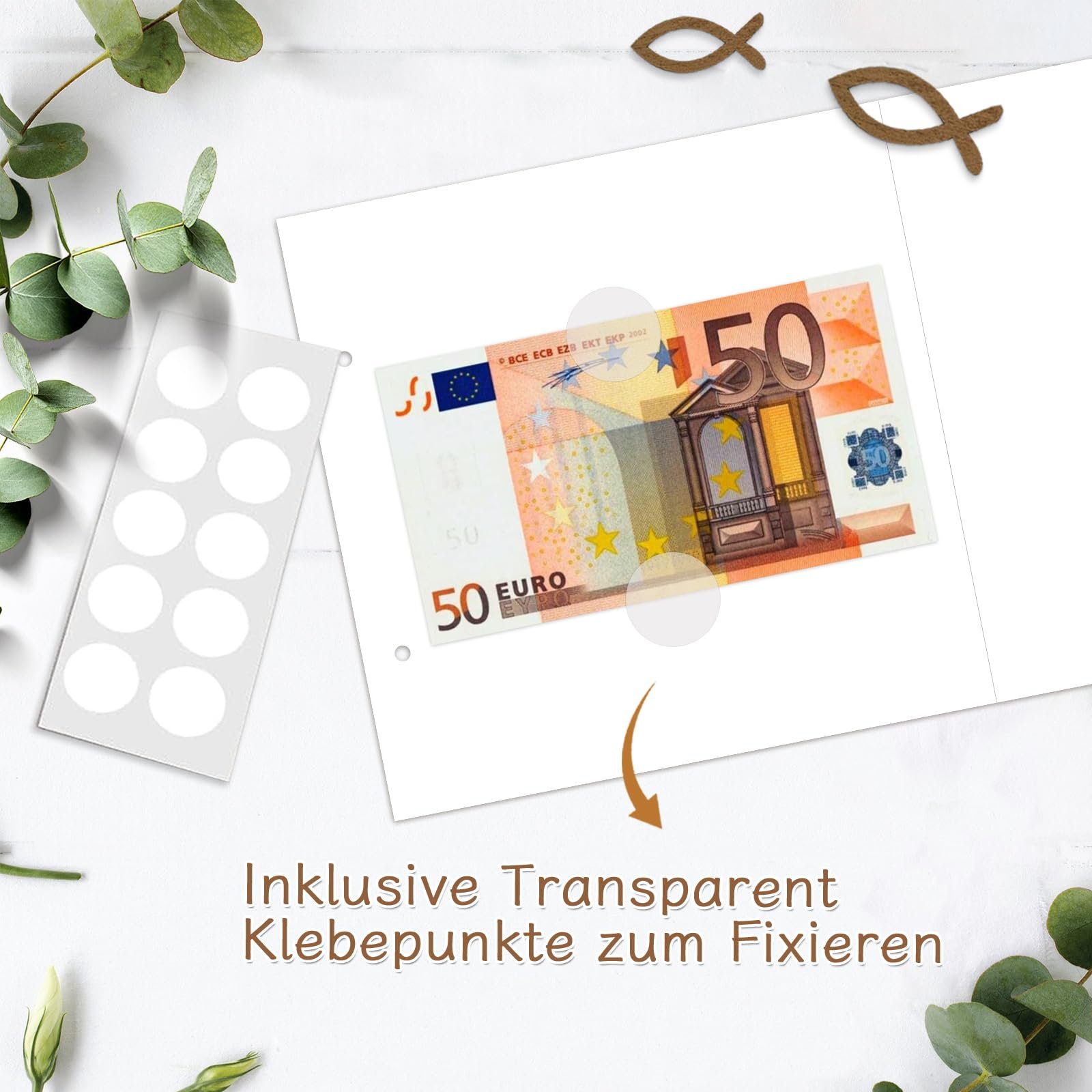 Happirra Taufgeschenke für Mädchen Jungen, Karte Taufe Geldgeschenk Verpackung mit Umschlägen, Sinnvolle Geschenke zur Taufe, Geldgeschenk Taufe Glückwunschkarten zur Taufe Taufkarte Junge Mädchen - Image 4