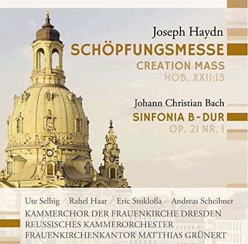 Haydn; Bach, J.C.: Schoepfungsmesse (Creation Mass); Sinfonia B-Dur (Sinfonia B-flat major) by Stoklossa (2013-10-29) - Image 1